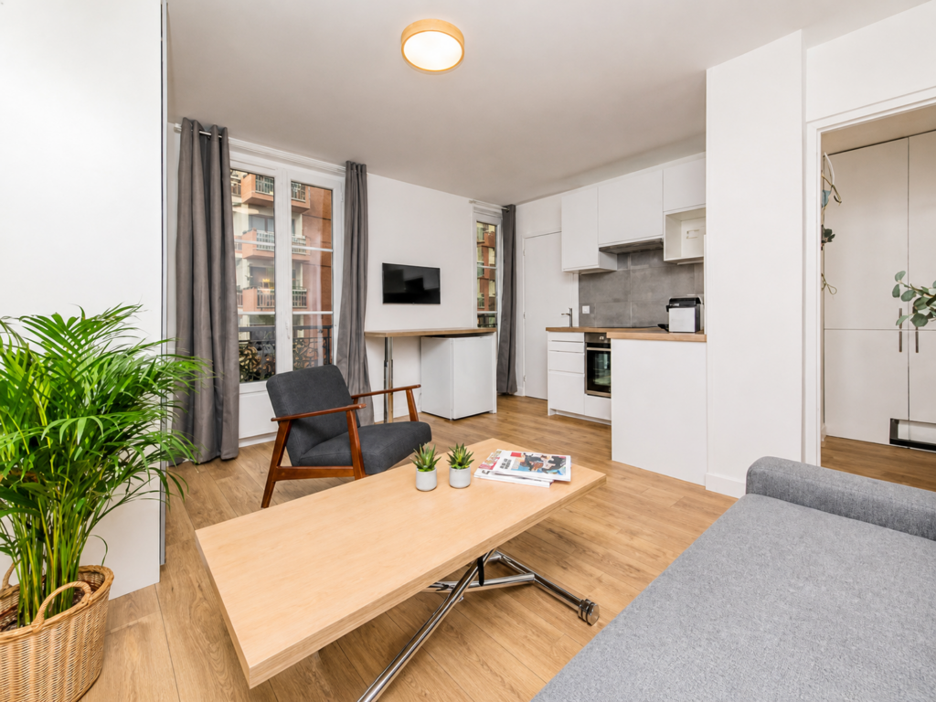 Studio entièrement rénové de 21,25 m² - Paris 13e | Immeubles & Patrimoine