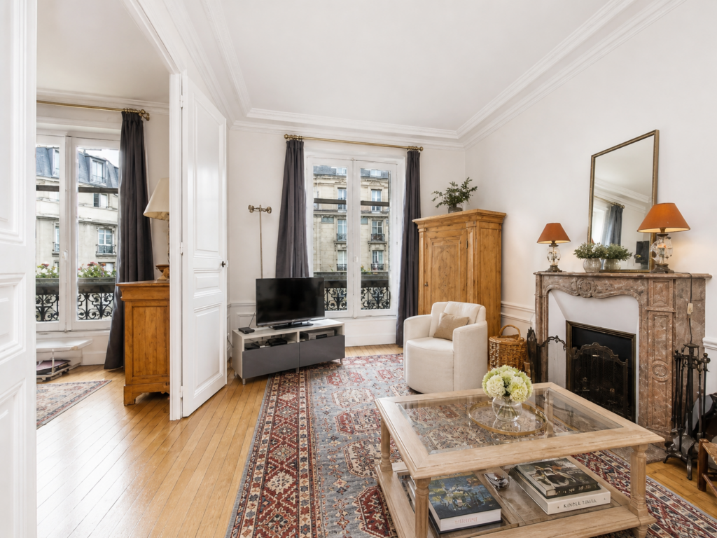 Appartement traversant de 77,62 m² - Paris 16e | Immeubles & Patrimoine