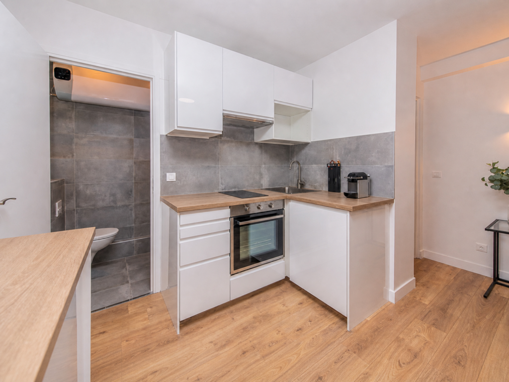 Studio entièrement rénové de 21,25 m² - Paris 13e | Immeubles & Patrimoine